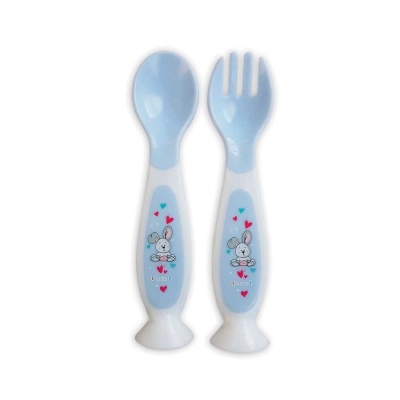 Набор Ложечка и вилочка на присоске Uviton 209 1